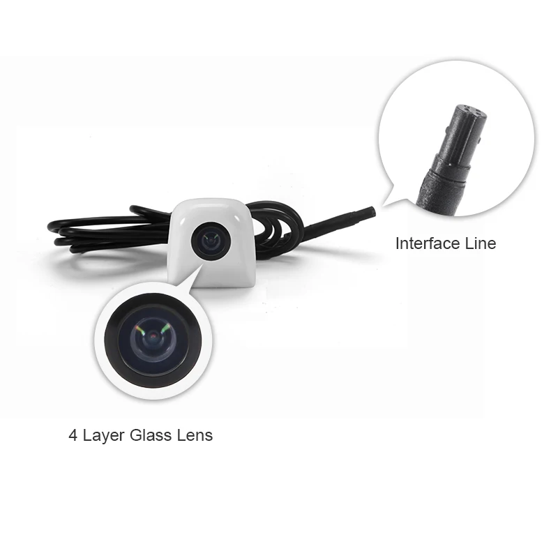Универсальная HD Автомобильная камера заднего вида резервная парковочная для