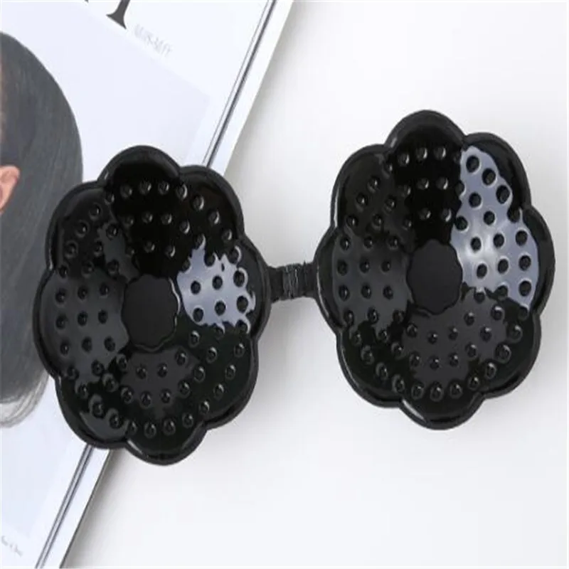 Силиконовый латексный бюстгальтер невидимка с защитой от ударов дышащий цветами