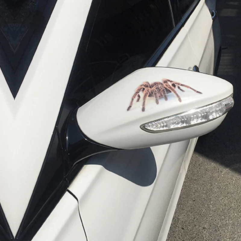 3D Автомобильная наклейка с животными бампер паук Гекко скорпионы для Mini One Cooper R50