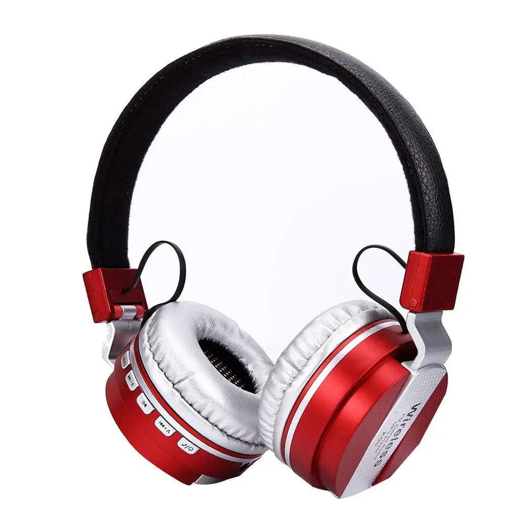 Беспроводная Bluetooth FM стерео головная гарнитура складная 4H музыка &lt10 м
