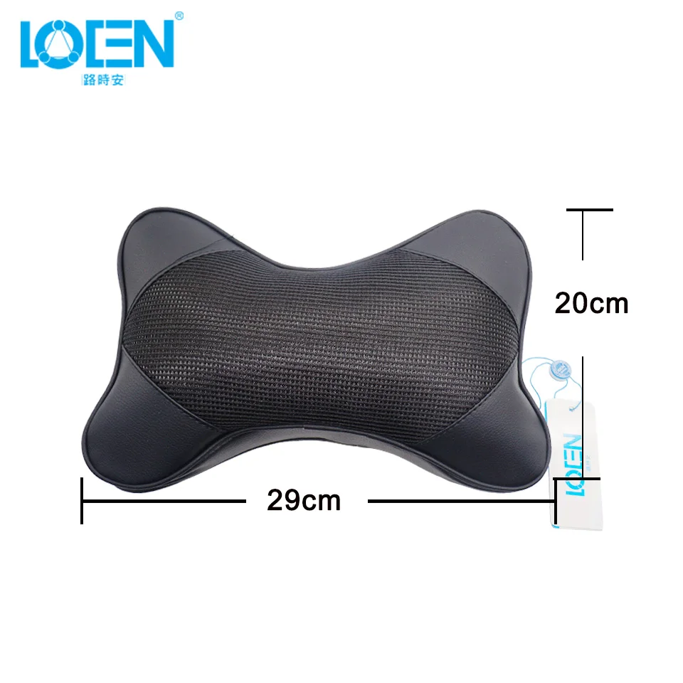 2PCS PU Leather Car AutoNeck Pillow Headrest Cushion Belt Harness Shoulder Pad Cover Supplies Support Can Mix Color | Автомобили и