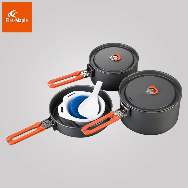 Fire Maple праздник 3 o Ти внешний Кемпинг Пеший Туризм складной кухонная посуда