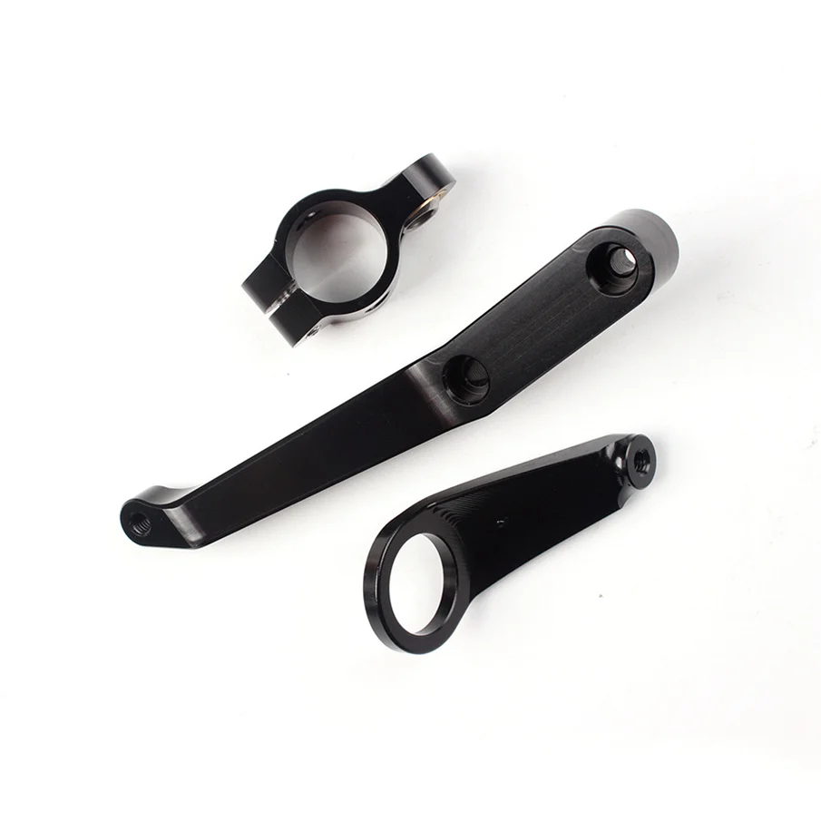 

CNC Aluminum Steering Damper Stabilizer Bracket Mount Kit For Honda CBR954RR 2002-2003