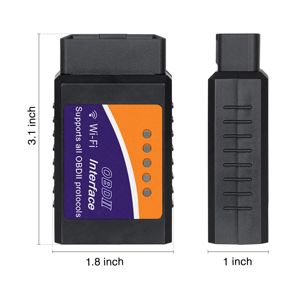 Диагностический сканер Elm327 OBD2 компактный автомобильный диагностический прибор