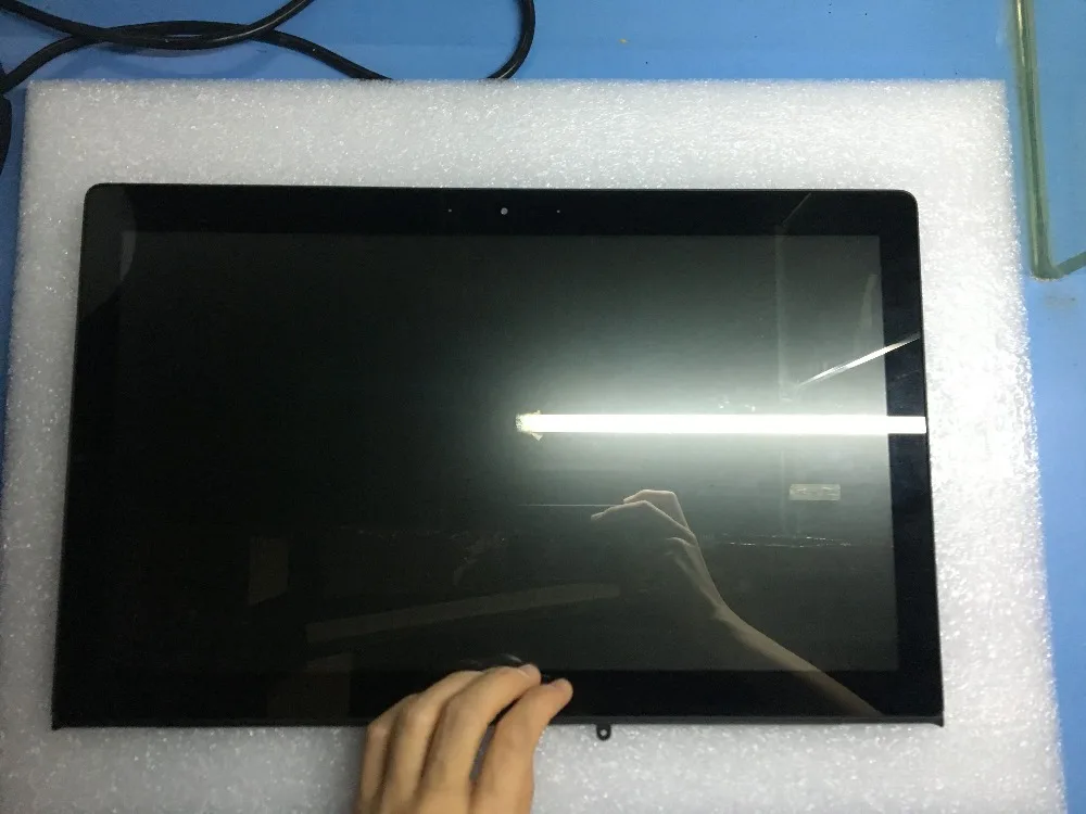 15," светодиодный ЖК-экран стекло в сборе дигитайзер для ASUS N550 N550JV Q550L Q550LF 15,6 сенсорный ЖК-экран в сборе