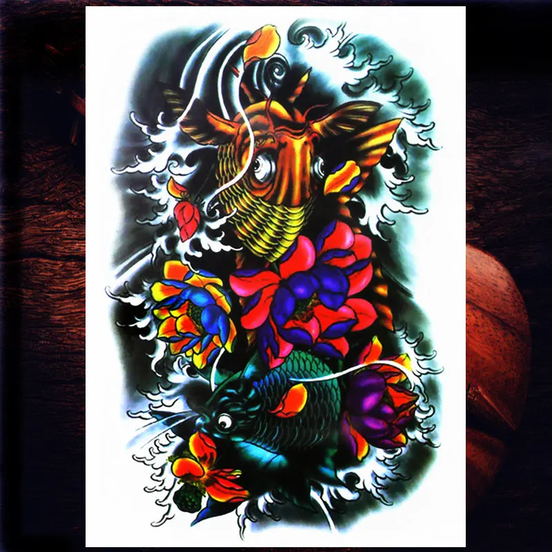 FGFGF Горячая продажа черный Карп мужской креативный стикер Дамский одноразовый