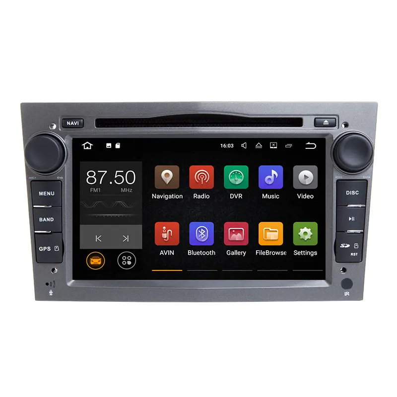 2 Din Android 8 1 автомобильный мультимедийный плеер для Opel Vectra C Zafira B Corsa D Astra H G J Meriva Vivaro