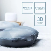 creative deep sleep addiction 3d neck pillow washable polyester pillowcase cover travel pillows neck drop s