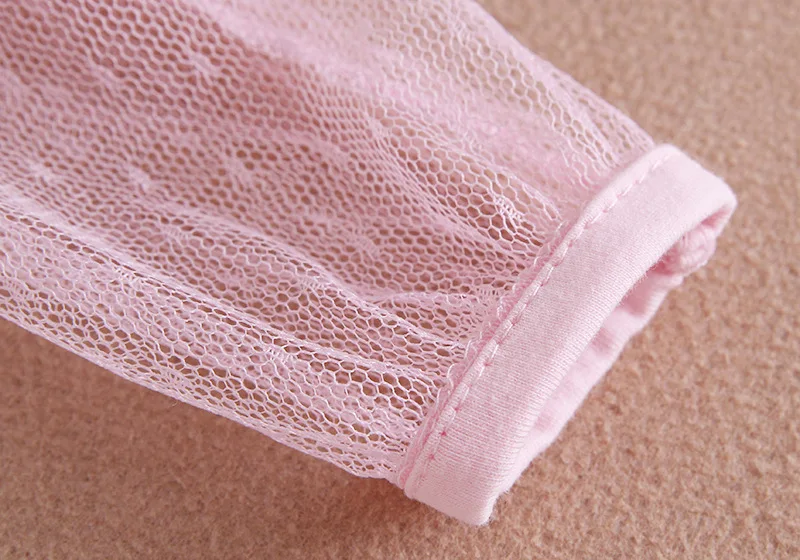 Осенний комплект одежды для девочек розовое кружевное детское платье с длинным