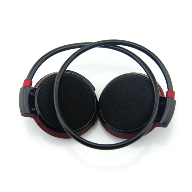 TF карта MP3 плеер Bluetooth наушники Беспроводная Спортивная гарнитура с fm радио