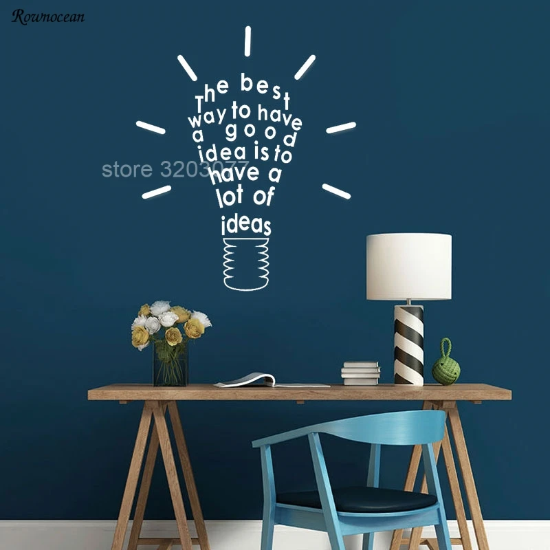Настенные Переводные картинки Inspire SMS настенные для офисной светильник съемный