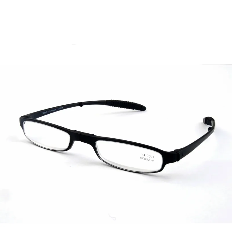 

Fashion Foldable Reading Glasses Men And Women Plastic Frame Slim Reading Glasses 1.0 1.5 2.0 2.5