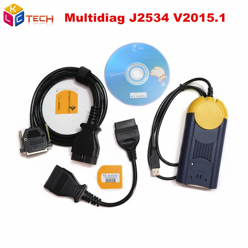 MultiDiag J2534 V2015.1 Мульти Diag доступ J2534 пропуск через OBD2 устройство Actia,01 мульти-Диаг J2534 автоматический диагностический инструмент