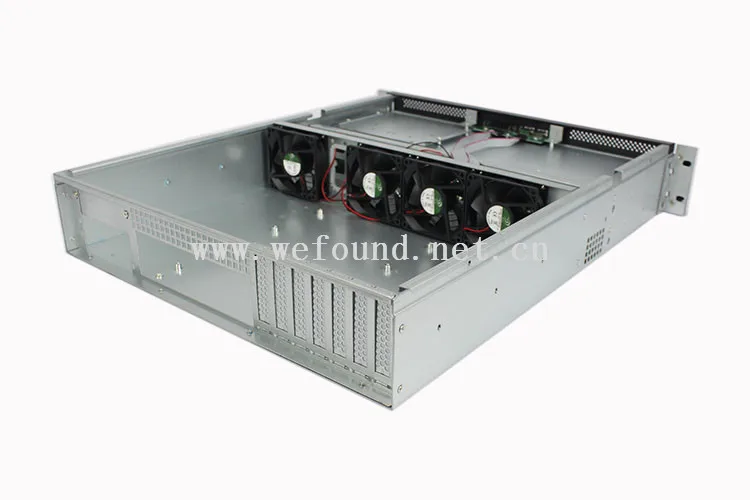Хорошее качество 2U550MM 8 HDD пластина Горячая вилка сервер чехол для компьютера и 550 мм стоечный сервер короткий дизайн шасси для хранения