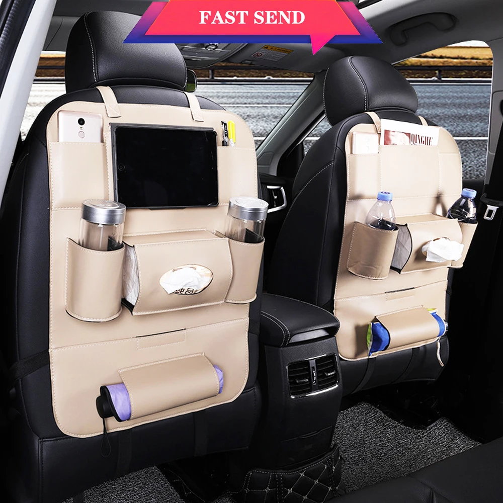 

Car seat storage bag car seat back bag car styling Multifunction bag child safety seat car steat back bag