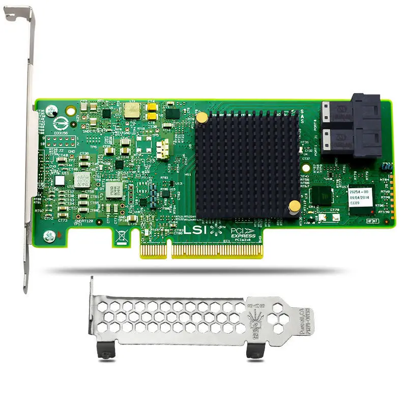 Новый порт LSI MegaRaid SAS 9341-8I RAID CARD 12 ГБ/сек. Mini-SAS |