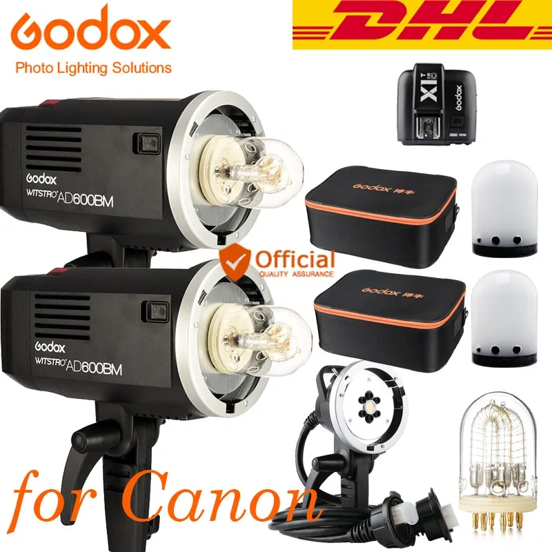 DHL Godox AD600BM фотокамер Speedlite HSS 1200W для съемки вне помещения с системой старший