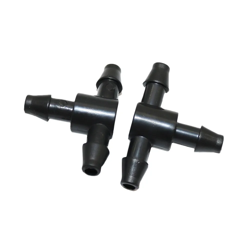 

1000 Pcs Barbed Three Way Tees 4/7mm Hose Connectors Garden Water Splitters Irrigation Watering Pipe Connection Accessories