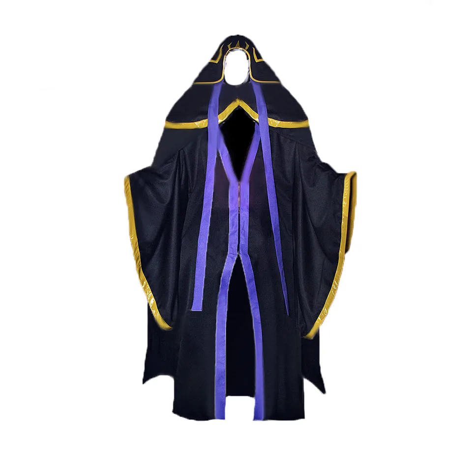 Персонаж Аниме Overlord Ainz Ooal Gownt костюмы для косплея