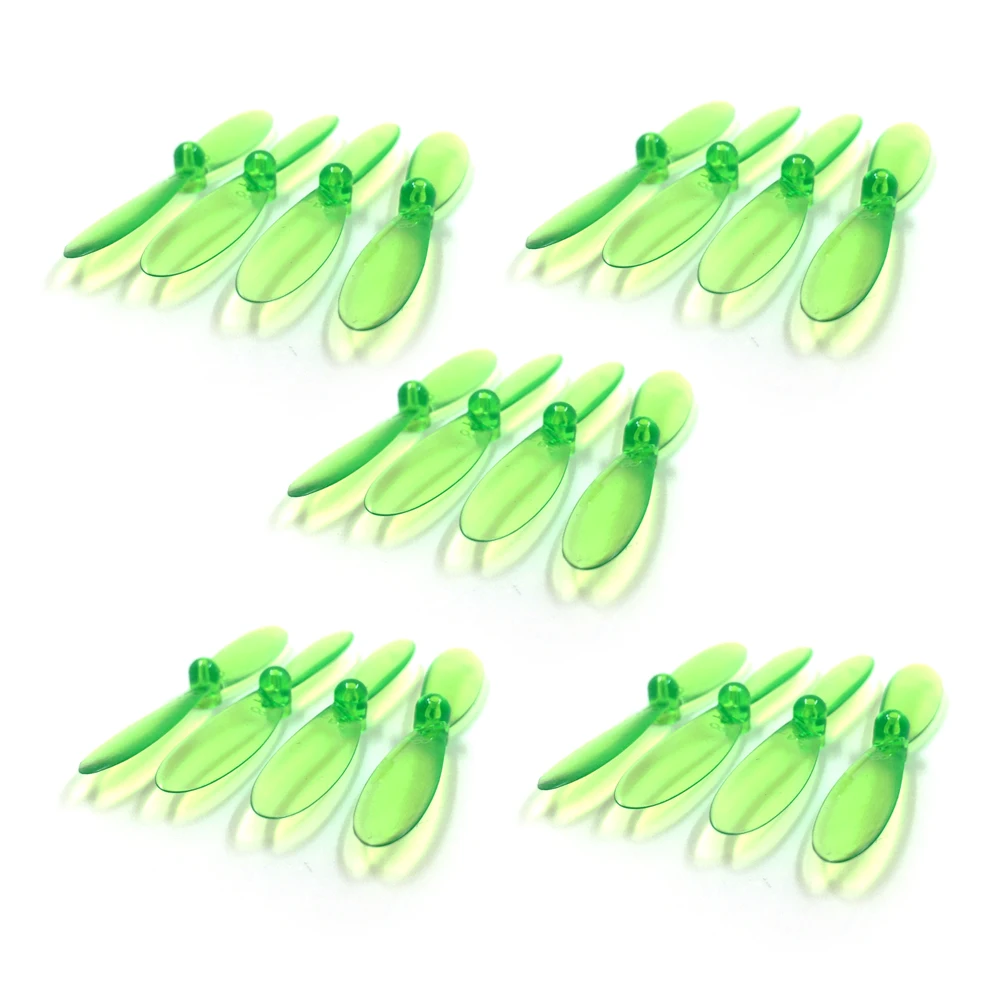 20 шт Hubsan H107L H107C H107D запасные лопасти пропелера для X4 Quadcopter H107 A02 (оптовая