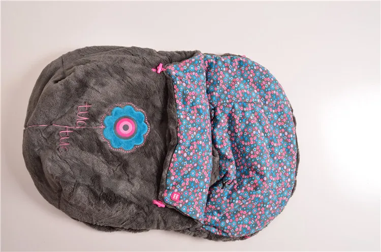 Бархатная хлопковая Прогулочная ДЕТСКАЯ КОЛЯСКА с конвертом сумка Корзина для