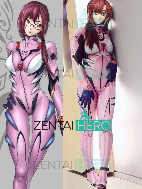 Бесплатная доставка 3D Печатный аниме Mari Makinami иллюзорный неоновый Genesis Evangelion