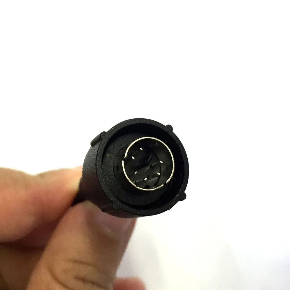 Мини разъем DIN 6pin Соединительный микрофон для горловой вибрации KENWOODE HYT PUXING WOUXUN