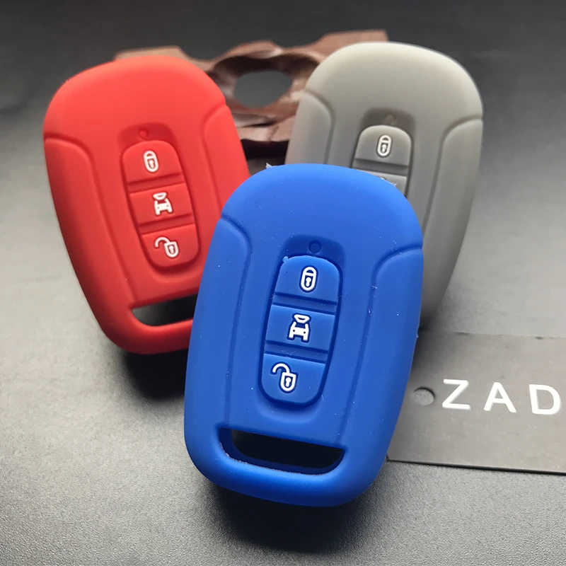 Чехол для автомобильного ключа ZAD из силиконовой резины защитный комплект fob