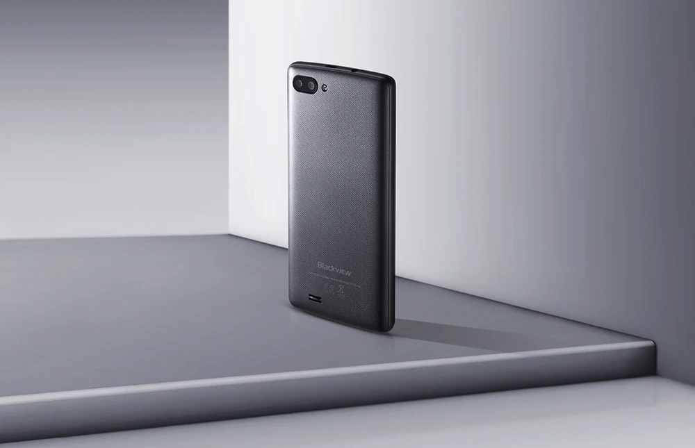 Blackview A20 смартфон 5," 1 Гб+ 8 Гб MTK6580M четырехъядерный Android GO 18:9 экран 3G Две sim-карты модный тонкий мобильный телефон