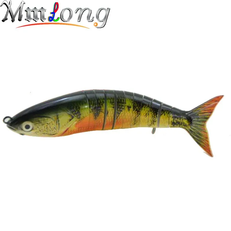 Mmlong профессиональный искусственный приманки Большой размер реалистичные 2/0 крюк