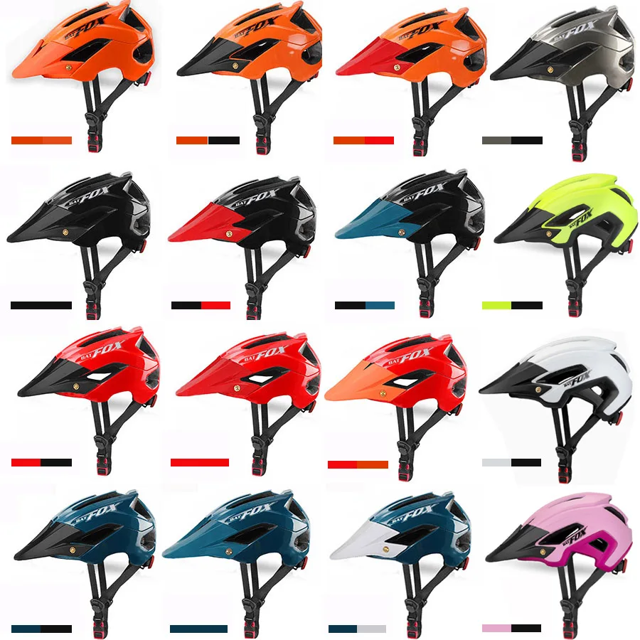 BATFOX Cycling Helmet Men Women Bicycle MTB Mountain Road Bike Sport casco bicicleta hombre | Спорт и развлечения