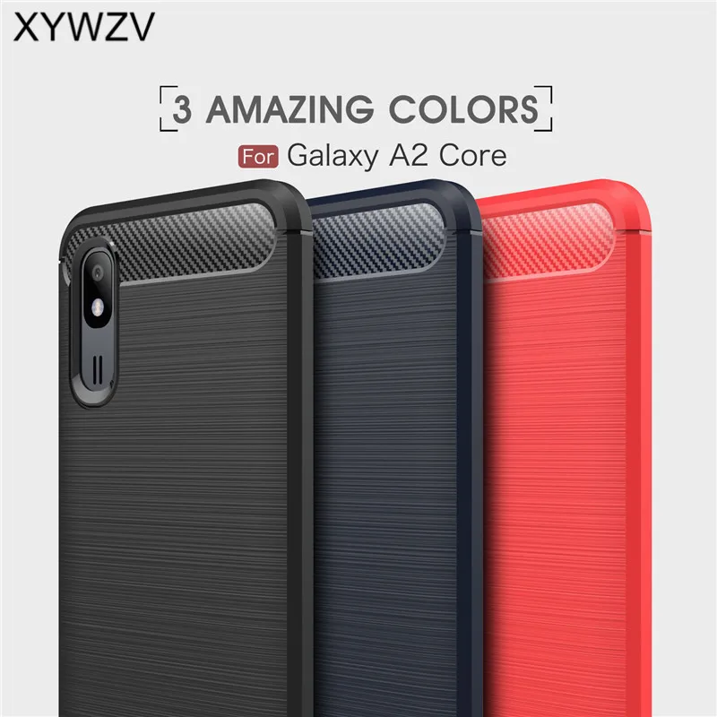 For Samsung Galaxy A2 Core Case Shockproof Armor Protective Soft Silicone Phone Back Cover |