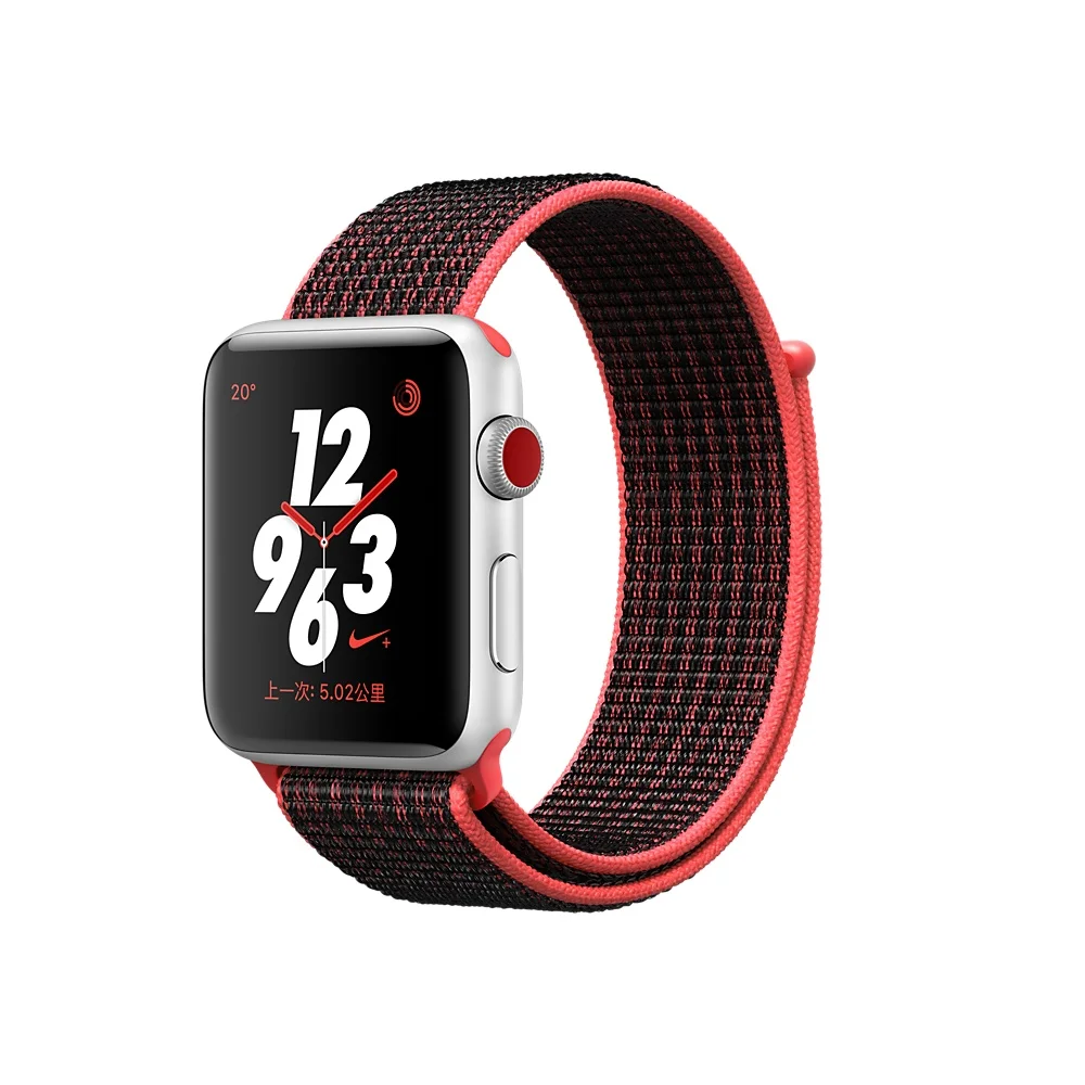 BUMVOR тканый нейлоновый ремешок Ремешки для наручных часов iWatch 2/3/4 5Apple Watch 40/44 мм 38