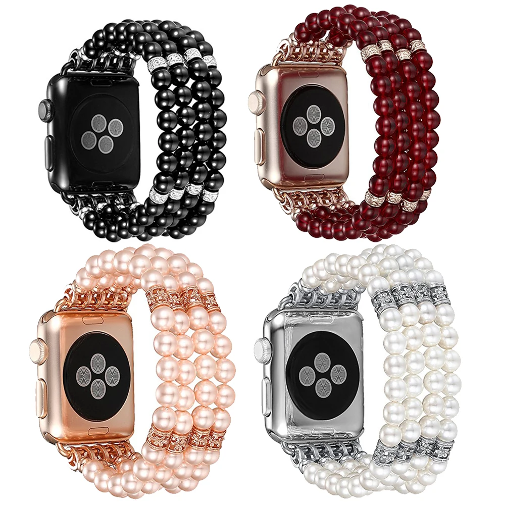 Браслет для Apple Watch 4 ремешка модный браслет ручной работы женщин серия 40 44 мм 3 2 1