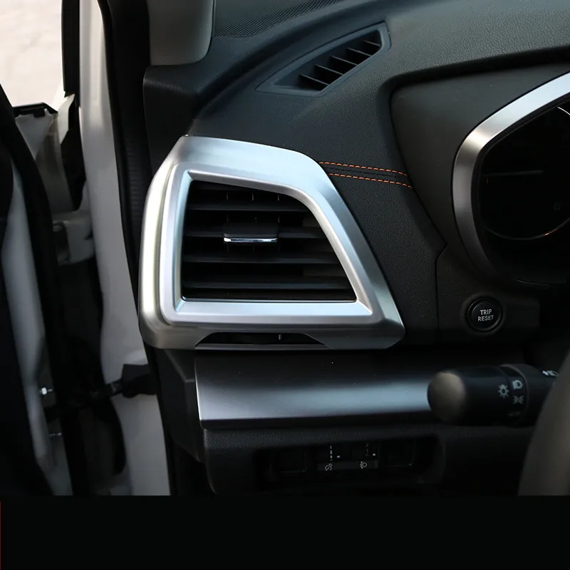 2 шт. новый стиль L/R ABS матовое серебряное вентиляционное отверстие приборной