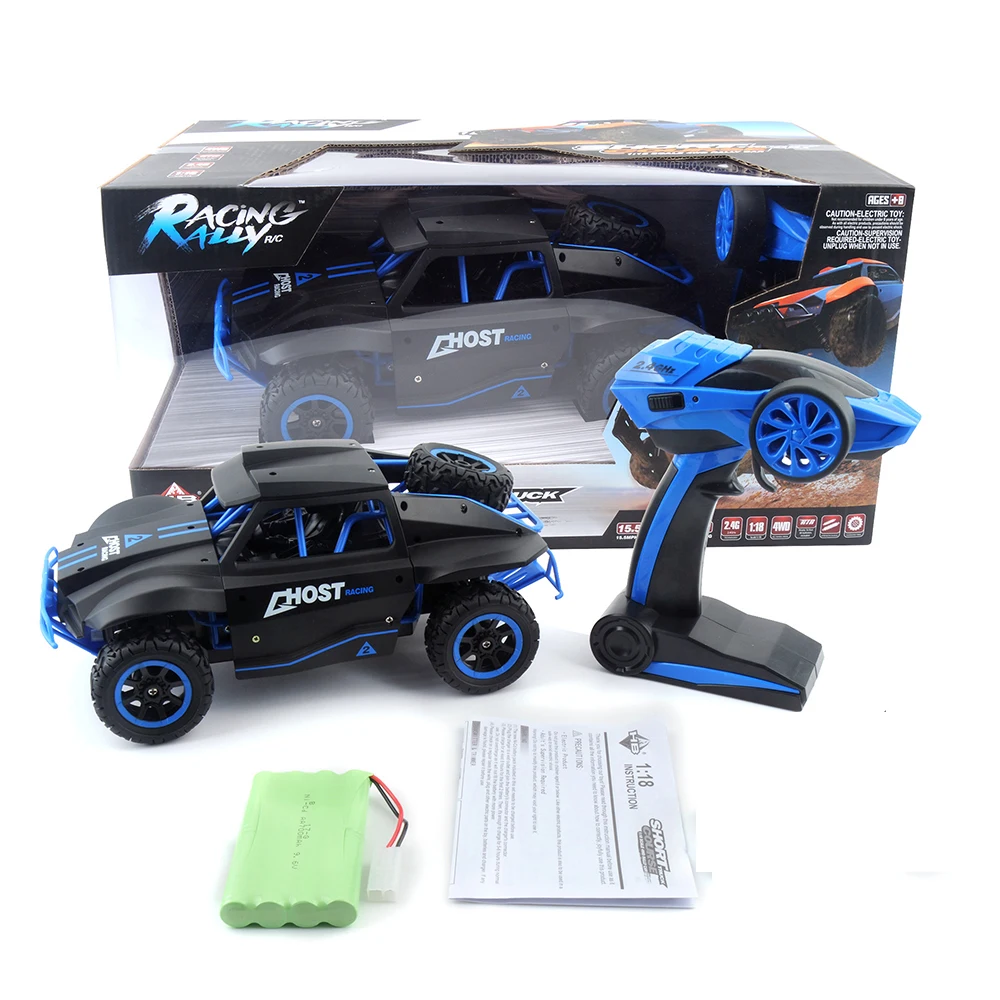 GizmoVine RC автомобилей 1:18 короткие грузовик 4WD Drift дистанционного Управление автомобиля радио Управление водить машину высокоскоростной Micro гоночных автомобилей модель игрушки