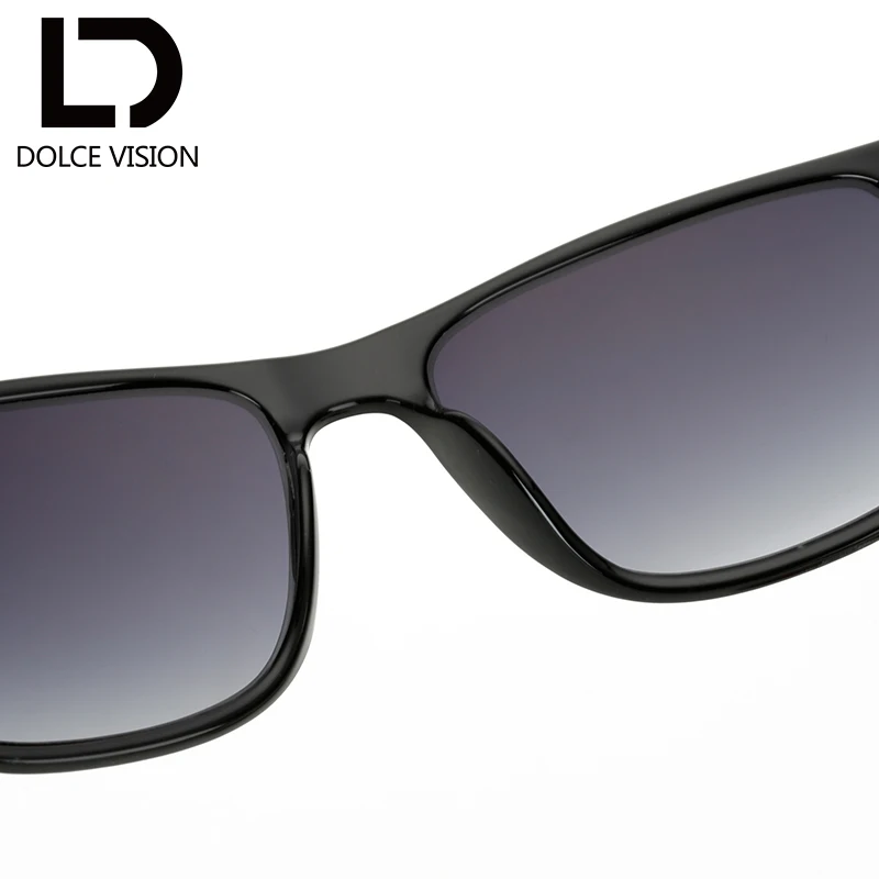 Мужские коричневые солнцезащитные очки с градиентными линзами UV400 для мужчин