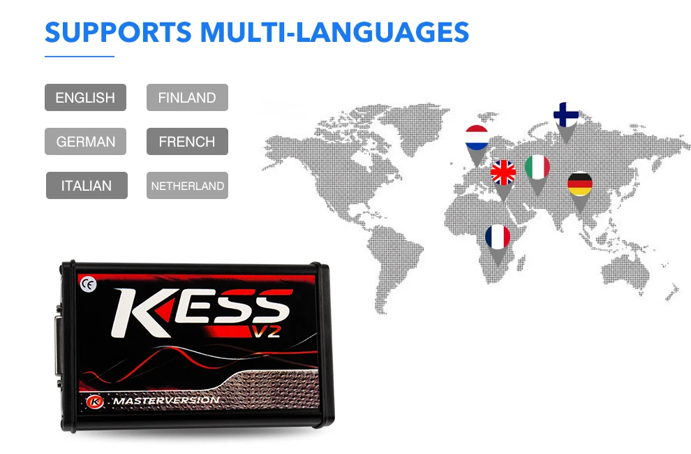 OBD2 интернет-ЕС версия красный KESS V5.017 SW V2.23 v2.47 без знака ограничить Kess V2 5,017 HW ktag v7.020 OBD2 менеджер Тюнинг Комплект автомобиля