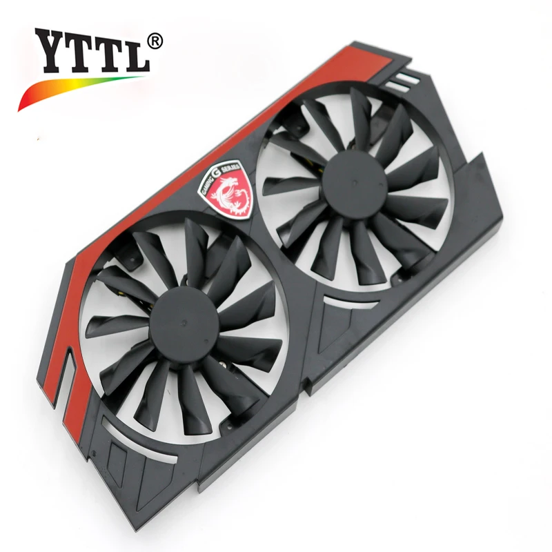 Кулер для видеокарты MSI GTX780 / 770/760 750Ti R9 290X 280X 270X/270 без радиатора оригинал|fan craft|fans