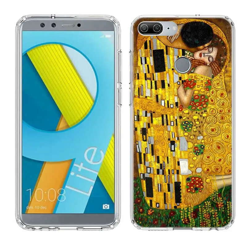 Силиконовый чехол Kiss by Gustav Klimt для Huawei Honor 20 Pro 10 9 lite 8X 8A 20i 8C 8S V20 Y5 Y6 Y7 Y9 2019 | Мобильные