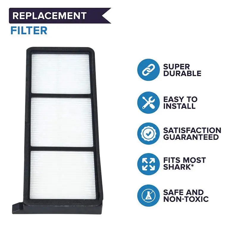 4 упаковки Замена для акулы ионный робот вакуумный фильтр подходит RV700 RV720 RV750 RV750C