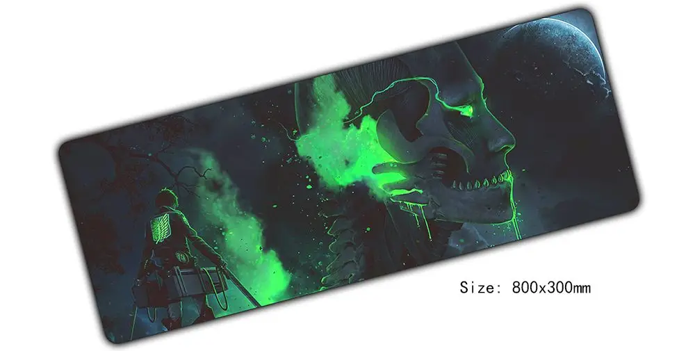 Size 800x300x3mm Коврик для мыши attack on titan 800x300x3 мм коврик для мыши для ноутбука padmouse Высококачественный Компьютерный игровой коврик для мыши locrkand геймер игровые коврики - Цвет: Size 800x300x3mm