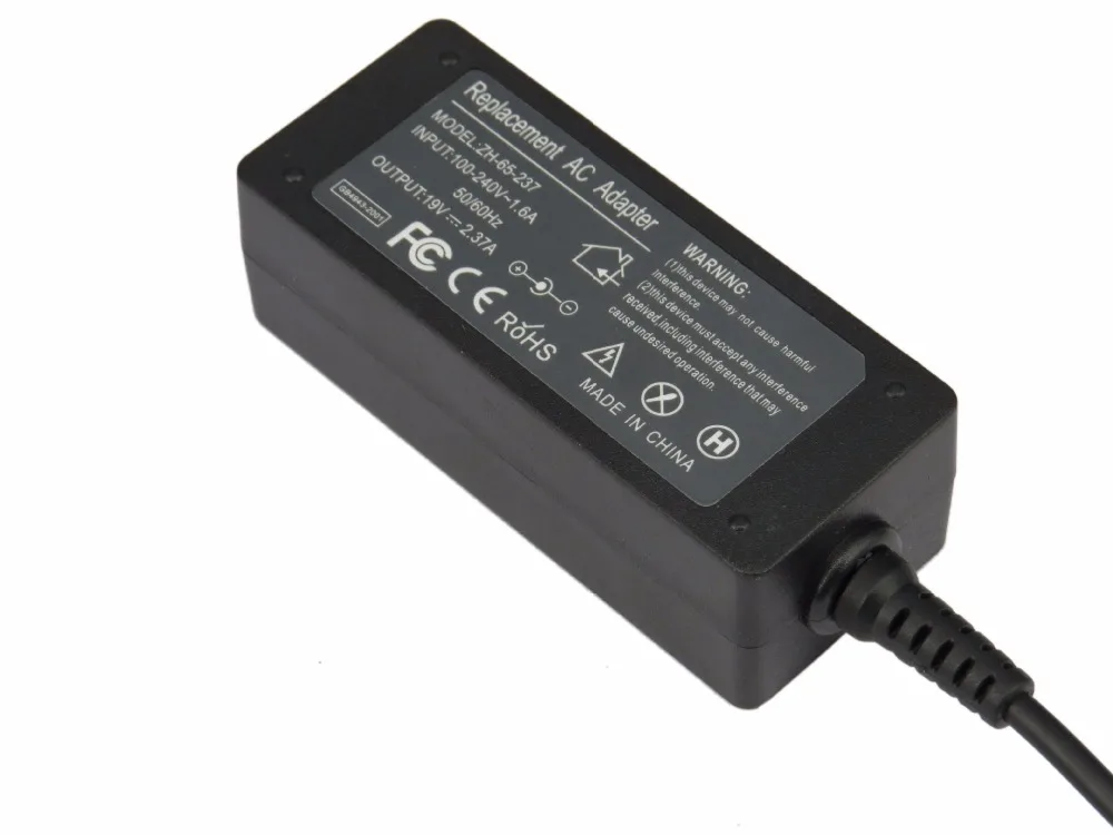 19V 2.37A 45W Laptop Ac Power Adapter Charger For Toshiba Satellite T210D T215D T230 T235 T235D Z830 Z835 5.5Mm * 2.5Mm|ac power adapter charger|19v