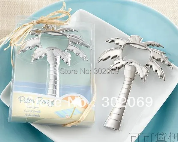 Открывалка для бутылок кокосовой пальмы Форма соды Стекло Кепки пива Палм Бриз