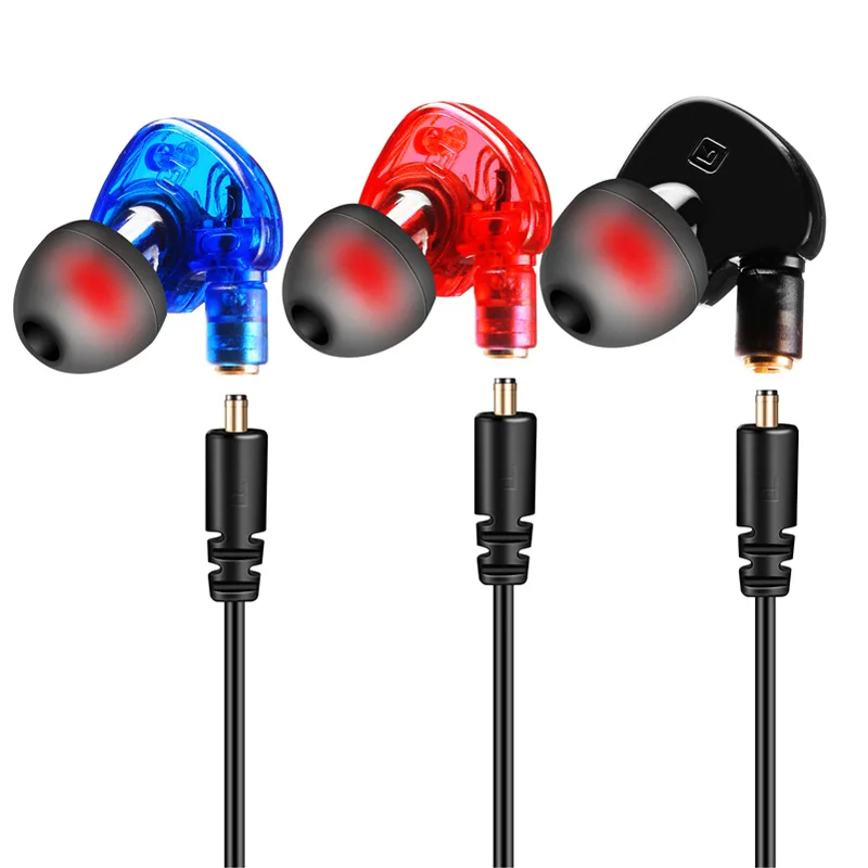 RUKZ W1Pro профессиональный съемный кабель спортивные наушники для бега Шум Изоляция