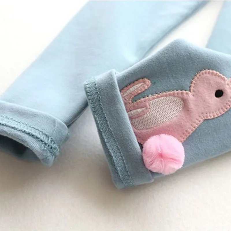 Зимние леггинсы для девочек Плотные теплые штаны От 2 до 6 лет Детские маленьких