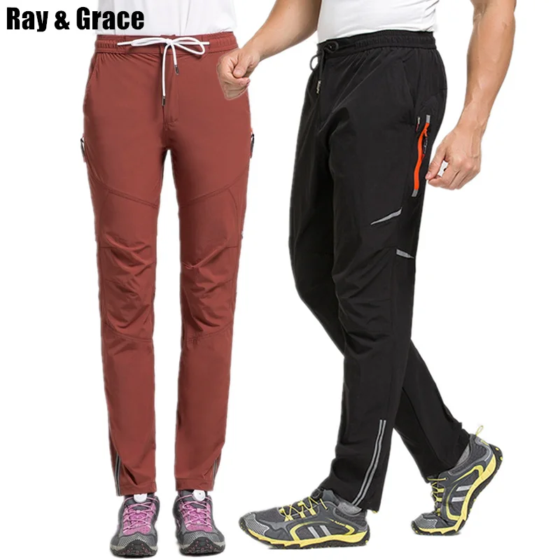 Светоотражающие дышащие быстросохнущие водонепроницаемые брюки для мужчин и