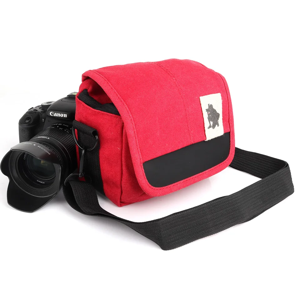 Camera Bag Shoulder Bag Photo Case For Sony A6500 a6300 a5000 A7S A7R A9 A77 RX10 II A7 II III HX400 H300 NEX-7 NEX-5T Photo Bag images - 6