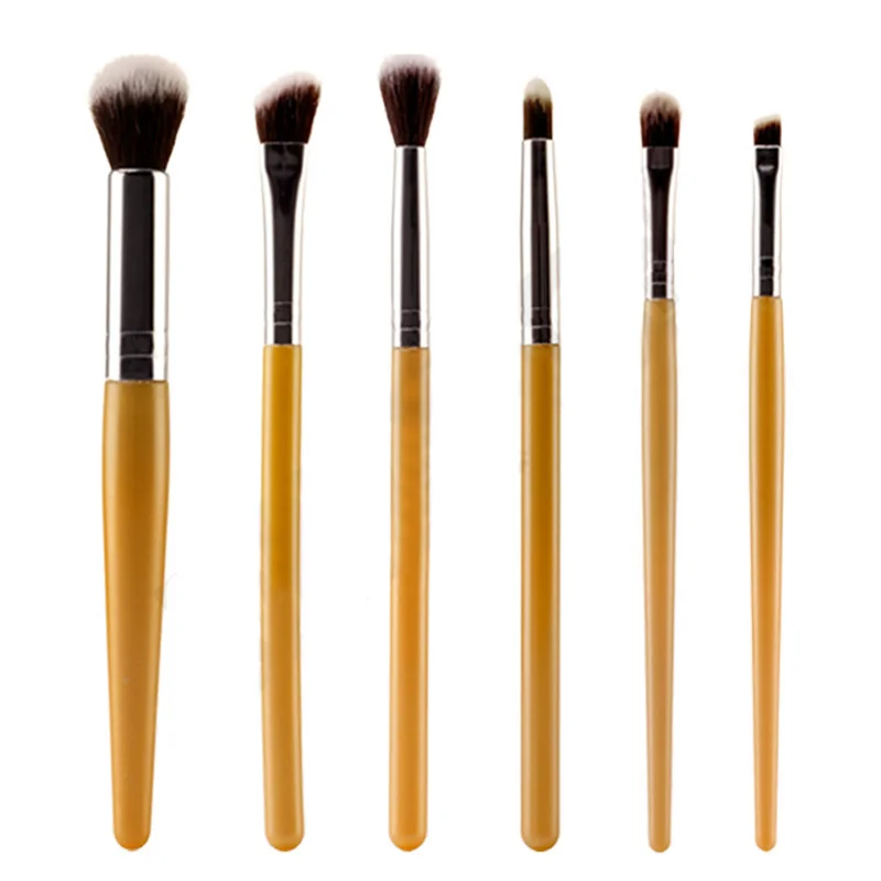 6pcs Makeup Brushes Set Powder Foundation Eyeshadow Eyeliner Lip Cosmetic Brush | Красота и здоровье