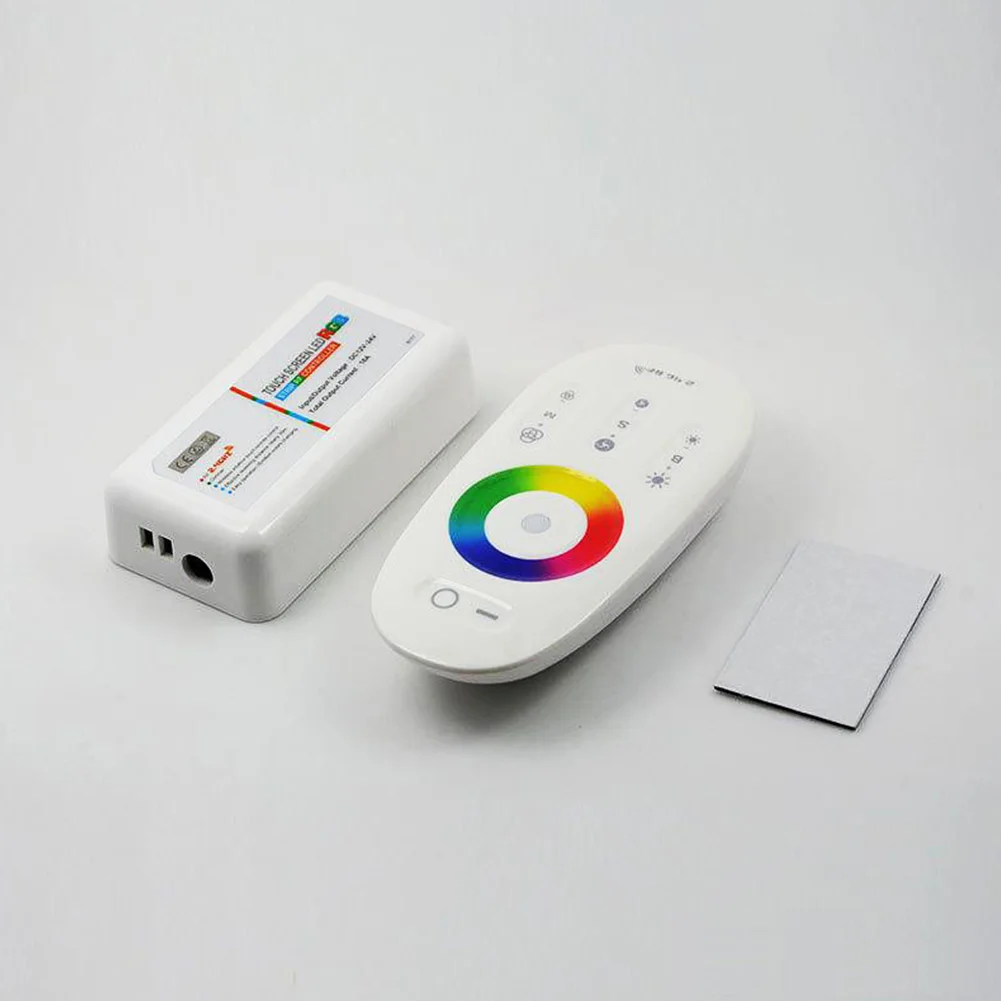 2.4G Plastic Remote Control Wireless Dimming Automatic Transmission LED Strips Controller Capacitive RGBW RGB Easy Use | Освещение